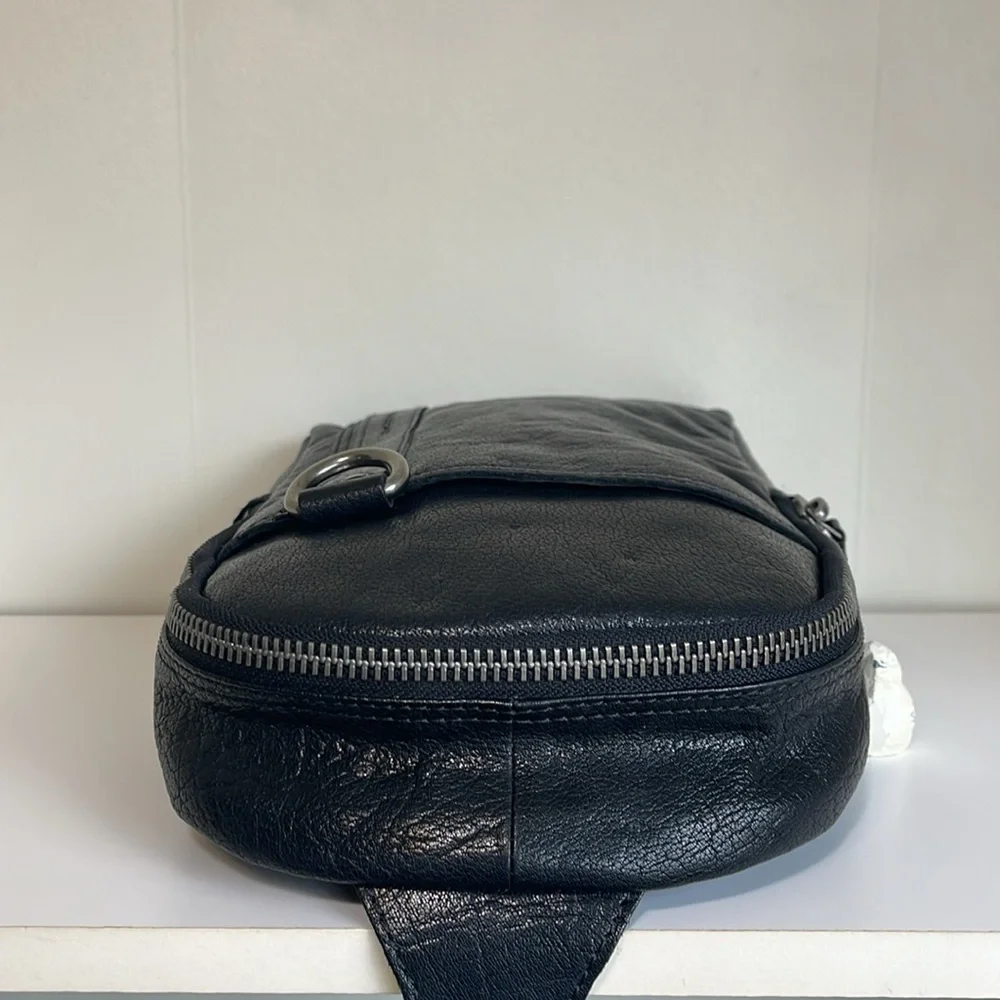 SPIKES & SPARROW Genuine Leather Sling Bag